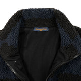 Louis Vuitton x Nigo Jacquared Damier Navy/Black Fleece Jacket - Men's M