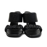 Louis Vuitton 'Drapy' Heeled Mules - Women's 39