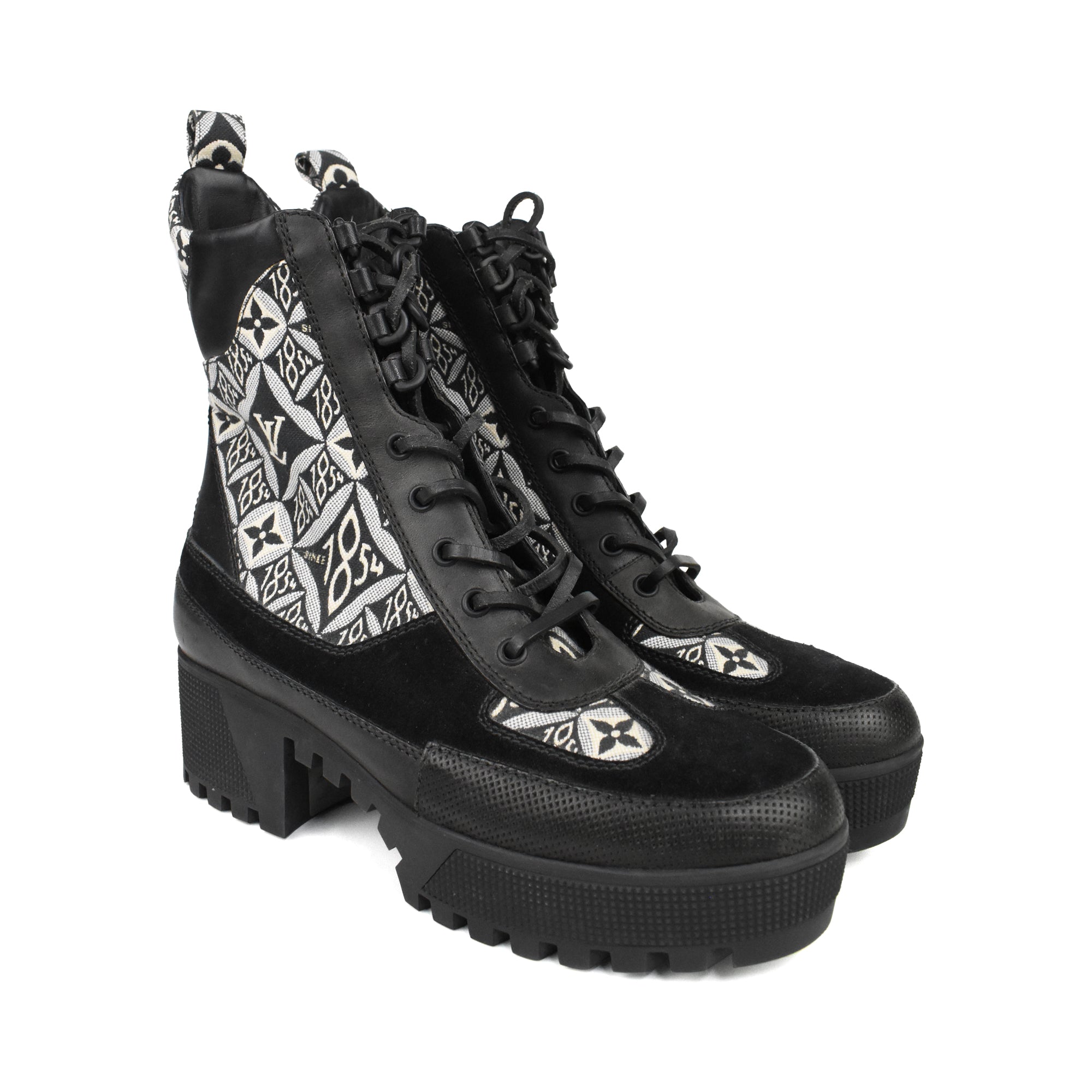 Louis Vuitton 'Laureate Desert Platform' Boots Women's