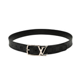 Louis Vuitton 'Damier Graphite Neogram' Belt - 85/34