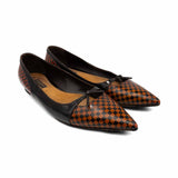 Louis Vuitton Checkered Flats - Women's 35.5