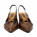 Louis Vuitton Damier Slingback Pumps - Women's 37