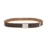 Louis Vuitton 'Damier Ebene' Belt - 90