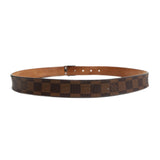 Louis Vuitton 'Damier Ebene' Belt - 90