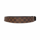 Louis Vuitton 'Damier Ebene' Belt - 90/36