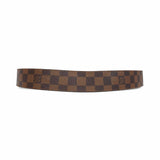Louis Vuitton 'Damier Ebene' Belt - 90/36