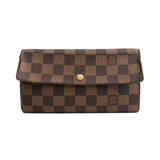 Louis Vuitton 'Damier Ebene' Wallet