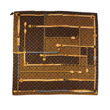 Louis Vuitton 'Monogram Confidential' Silk Scarf