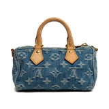 Louis Vuitton 'Monogram Denim Nano Speedy' Bag