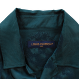 Louis Vuitton 'Monogram Flocked Silk' Shirt - Men's XL