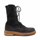 Ann Demeulemeester Suede Combat Boots - Women's 39