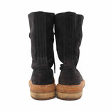 Ann Demeulemeester Suede Combat Boots - Women's 39
