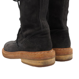 Ann Demeulemeester Suede Combat Boots - Women's 39
