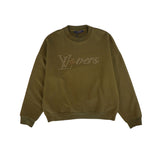 Louis Vuitton 'Cotton Signature Crewneck' Sweater - Men's L