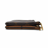 Louis Vuitton 'Reverse Monogram Double Zip Pochette' Pouch