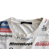 Louis Vuitton 'Logomania' T-Shirt - Men's 5L
