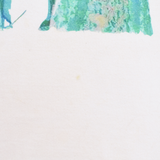 **BOOF** Louis Vuitton White 'Neon Working Man' T-Shirt - Men's L