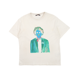 **BOOF** Louis Vuitton White 'Neon Working Man' T-Shirt - Men's L