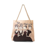 Love Moschino x Ken Wong Graphic Tote Bag