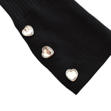 L'Agence 'Cesca Crystal' Sweater - Women's M