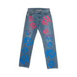 Denim Tears x (B).Stroy x Levi's Medium Wash Jeans - Men's 32