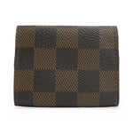 Louis Vuitton Brown Damier Compact Wallet back