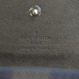 Louis Vuitton Brown Damier Compact Wallet interior detail