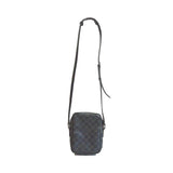 Louis Vuitton Grey Damier Crossbody Bag back