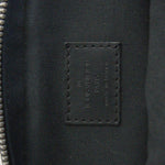 Louis Vuitton Grey Damier Crossbody Bag interior label detail 3