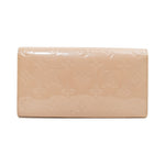 Louis Vuitton Beige Patent Wallet back