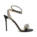Mach & Mach 'Double Bow Crystal Sandals' - Women's 40