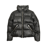 Mackage 'Tory' Leather Puffer Jacket - Women's XS