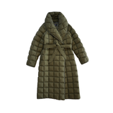 Mackage 'Allegra' Quilted Wrap Coat - Women's S