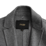 Maje Wool Trench Coat - Women's 36