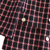 Maje Pink Tweed Two Piece Set - Women's M