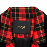Maje Plaid Suit Set - Women's 36/38