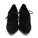 Manolo Blahnik Lace Up Booties - Women's 35