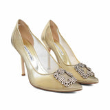 Manolo Blahnik 'Hangisi' Pumps - Women's 40