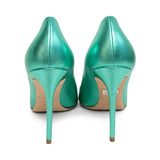 Brian Atwood Turquoise Heels - Women's 38.5