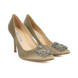 Manolo Blahnik 'Hangisi' Heels - Women's 37.5