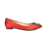 Manolo Blahnik 'Hangisi' Flats - Women's 36.5