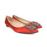 Manolo Blahnik 'Hangisi' Flats - Women's 36.5