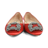 Manolo Blahnik 'Hangisi' Flats - Women's 36.5