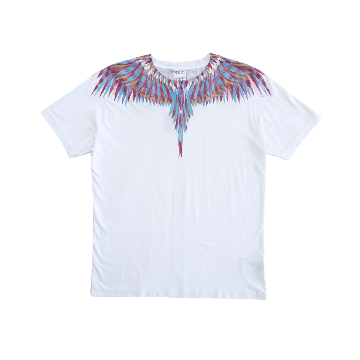 MARCELOBURLONwhitetshirtwithbl 