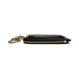 Maison Margiela Logo Zip Card Holder With Keychain
