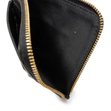Maison Margiela Logo Zip Card Holder With Keychain