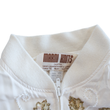 Marni Knits Embroidered Bomber Jacket - Women's M