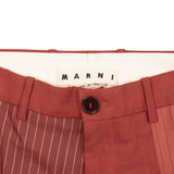 Marni Pinstripe Trousers - Men's 46