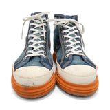 Martine Rose 'Blue Denim Basketball' High Top Sneakers - Men's 41