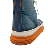 Martine Rose 'Blue Denim Basketball' High Top Sneakers - Men's 41